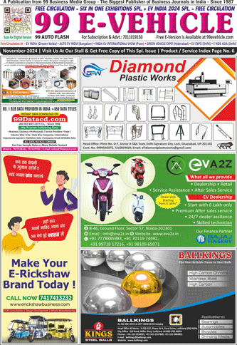 Digital Issue -Six In One Exhibitions + EV India 2024, Delhi