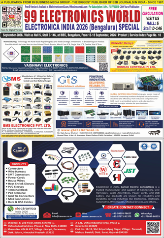 Digital Issue - Electronica India 2026, Bengaluru