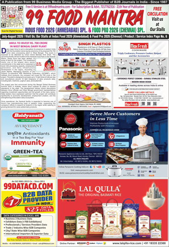 Indus Food (Ahmedabad) & Food Pro (Chennai) 2026
