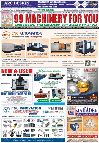 IMTOS 2025, New Delhi