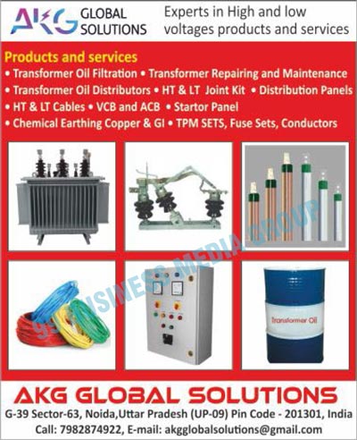 Voltage Products, High Voltage Products, Low Voltage Products, Transformer Oil Filtrations, Transformer Repairing Services, Transformer Maintenance Services, Transformer Oil Distributors, HT Joint Kits, LT Joint Kits, Distribution Panels, HT Cables, LT Cables, VCB Panels, ACB Panels, Starter Panels, Chemical Earthing Coppers, Chemical Earthing GI, TPM Sets, Fuse Sets, Conductors