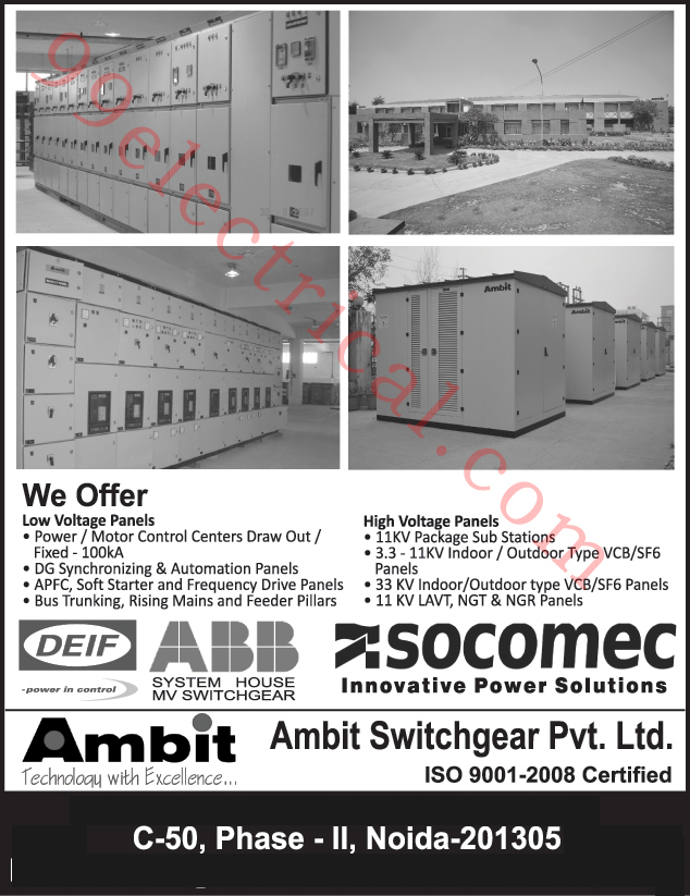 Package Sub Stations, Medium Voltage Panels, Low Voltage Panels, Power Control Panels, Draw Out Motor Control Centre, Draw Fixed Motor Control Centre, Control Panels, Relay panels, Bus Ducts, Rising Mains, VFD Panels, Thyristor Based APFC Panels, Relay Based APFC Panels, SCADA Automation Panels, PLC Automation Panels,Electrical Products, Electrical Panels, Motor Control Centers, Panels, LV Panels, HV Panels, VCB Panels, SF6 Panels, Indoor Panels, Outdoor Panels, Automation Panels, Soft Starter Panels, Bus Trunking, Feeder Pillars, Switchgear, Panels VCB