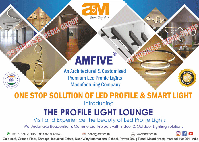 Customised Premium Led Profile Lights, Led Aluminiums, Led Flexible Strips, Smps, Led Controllers, Sensors, Indoor Lights, Outdoor Lights