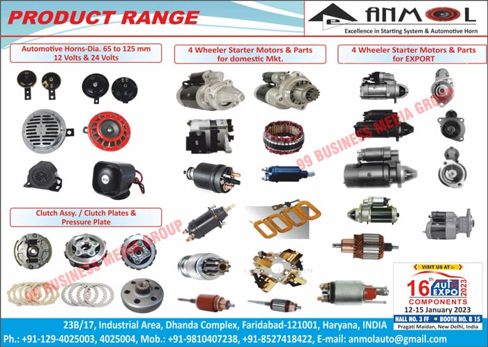 Automotive electrical parts & outlet accessories