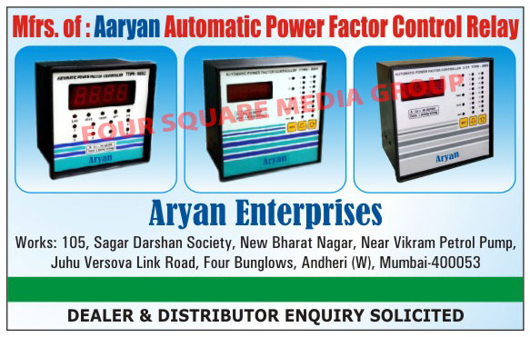 Automatic Power Factor Control Relays