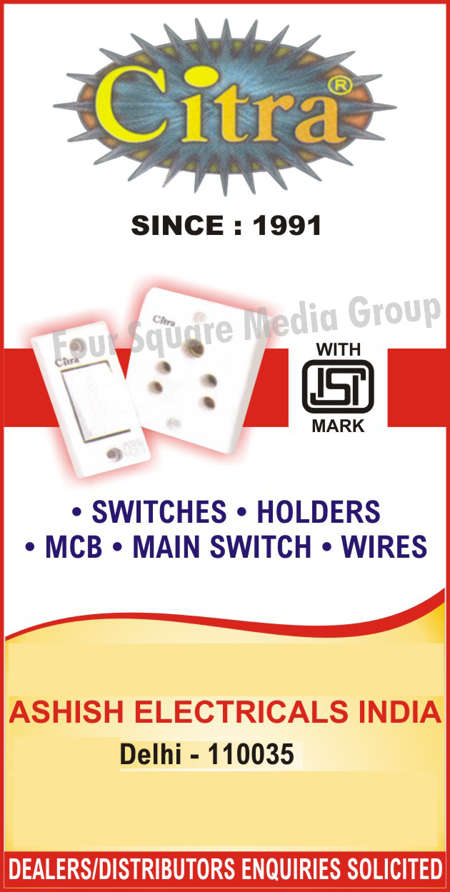 Electrical Items, Switches, Holders, MCB, Main Switch, Wires