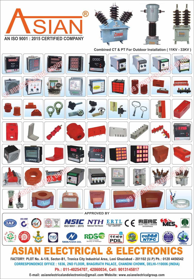 Panel Meters, Digital Power Analyzers, TVM Meters, Single Source Energy Meters, Dual Source Energy Meters, Digital Multifunction Meters, Demand Controllers, DG Controllers, Safety Units, Servo Controllers, Analog Panel Meters, Street Light Controllers, Current Limiting Devices, Current Transformers, CBCT, Electronic Timers, Engine Starting Relays, Under Voltage Relays, Over Voltage Relays, Voltage Monitor Relays, Single Phase Over Current Relays, Earth Leakage Relays, Earth Fault Relays, Three Phase Over Current Relays, Over Frequency Relays, Reverse Power Relays, Speed Relays, Toggle Relays, Four Fault Annunciation Units, Cyclic Timer Star Delta Timers, Phase Sequence Correction Relays, Water Level Controller Relays, Water Level Indicator Relays, Battery Charger Electronic Hooters, Alarm Annunciators, Automatic Changeover Switches, Current Transformers Digital Ammeters, Digital Voltmeters, Digital Volt Meters, Digital KWH Energy Meters, Digital VAH Energy Meters, Outdoor Installation Combined CT, Outdoor Installation Combined PT