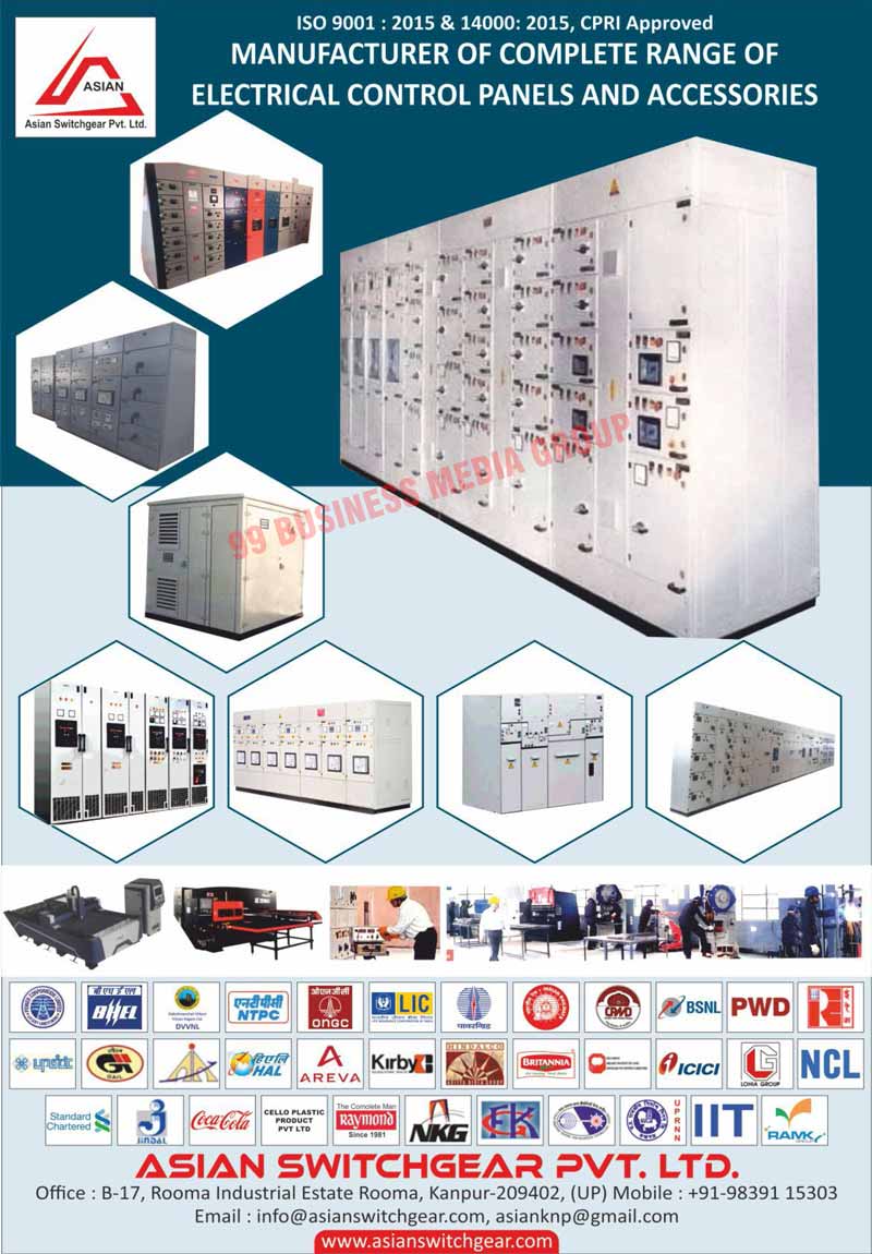 Electrical Panels, Electrical Control Panels, Electrical Panel Accessories