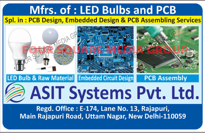 Led Bulbs, PCB, Printed Circuit Boards, PCB Designs, Embedded Designs, PCB Assemblies Services, PCB Assembly Services, PCB Assembly, Led Bulb Raw Material