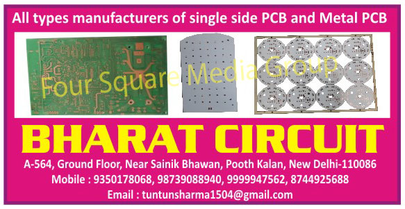 PCB, Printed Circuit Boards, Single Side PCB, Single Side Printed Circuit Boards, Metal PCB, Metal Printed Circuit Boards