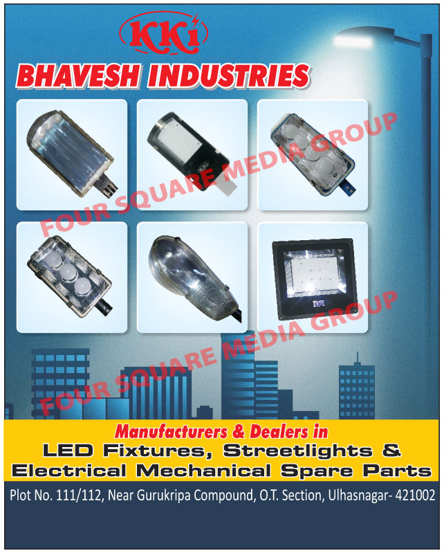 Led Fixtures, Led Street Lights, Electrical Mechanical Spare Parts