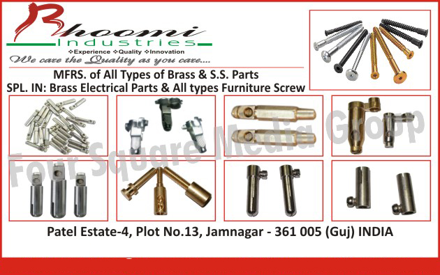 Brass Parts , Stainless Steel Parts, Brass Electrical Parts, Furniture Screws