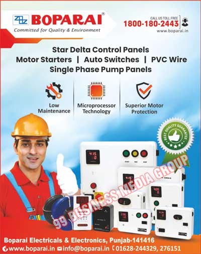 Automatic Star Delta Control Panels, Single Phase Submersible Pump Panels, Direct Online Motor Starters, Smart Motor Starter controllers, Triple Pole Main Switches, Air Break DOL Motor Starters, Oil Immersed DOL Motor Starters, Automotive Switches, Automatic Changeover Switches, Generator Stoppers, Water Level Controllers, Air Break Direct Online Motor Starters, Single Phase Submersible Pump Control Panels, Water Level Single Phase Submersible Pump Control Panel  controllers, Auto Switch Pros, Automatic Dol Control Panels, Single Phase Submersible Panels, PVC Wires, Single Phase Pump Panels, Motor Starters
