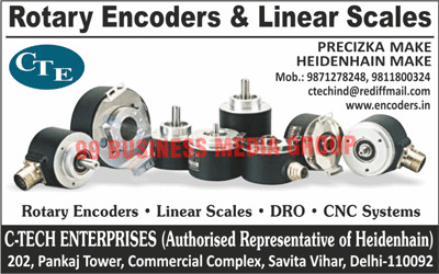Rotary Encoders, Linear Scales, DRO Systems, CNC Systems