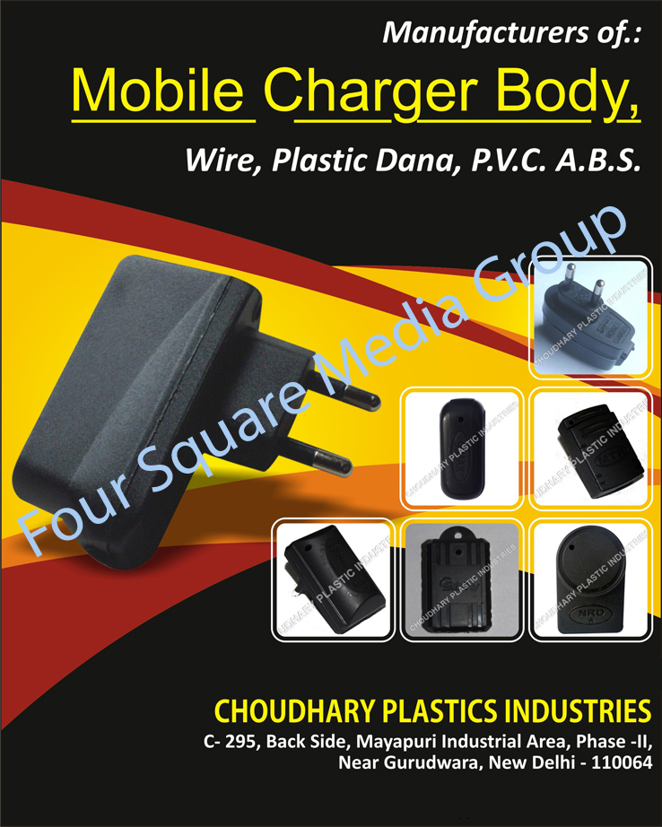 Mobile Charger Body, Charger Wire, Plastic Granules, PVC Granules, Plastic Granules, ABS Granules,Wire, Plastic Dana, Pvc Plastic Dana, Abs Plastic Dana, Cable Charger Wire, Set Top Box Remote, Remote, Mobile Charger Lead, Ac DC Converter, Electronic Ballast Cabinet, Mobile Charger Cabinet, Mobile Charger PCB, Mobile Charger Housing, Mobile Charger Circuit