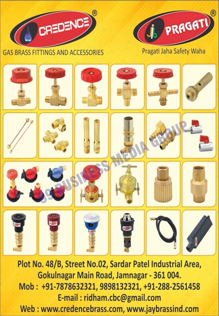 Gas Brass Fittings, Gas Brass Accessories