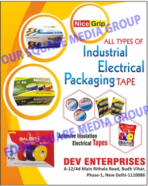 Industrial Electrical Packaging Tapes, Adhesive Insulation Electrical Tapes