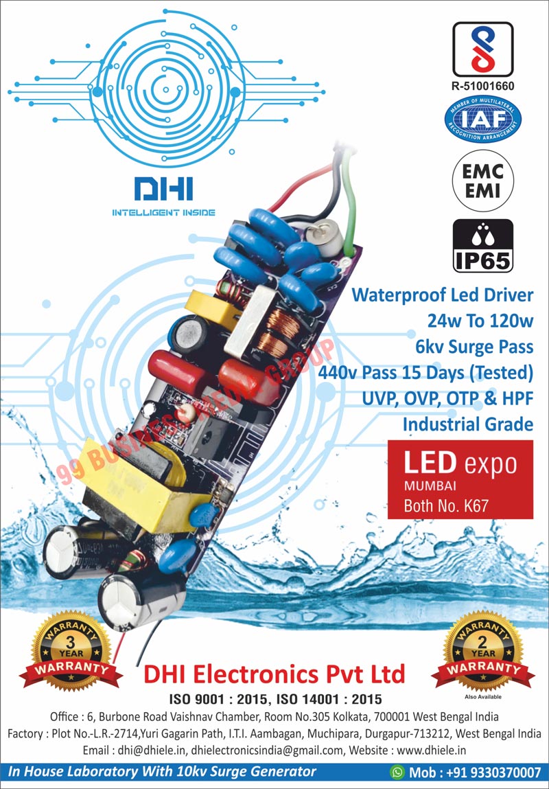 Waterproof Led Drivers, SMPSs, Indoor Led Drivers, Customized Led Drivers