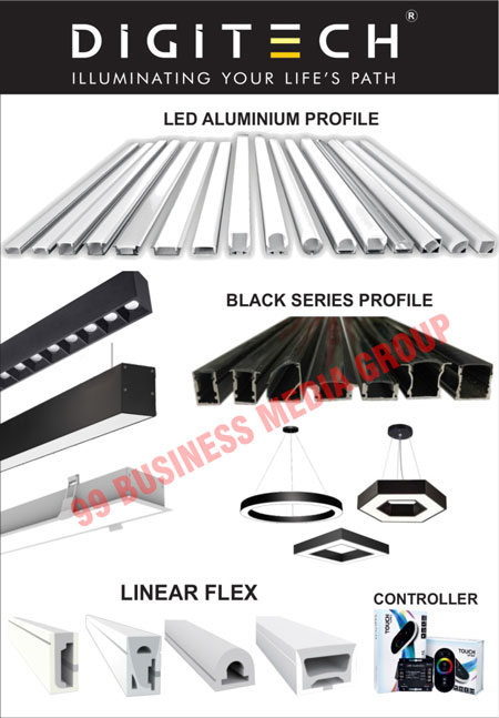 Led Aluminium Profiles, Black Series Profiles, Linear Flexes, Controllers