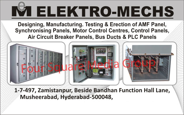 Amf Panels, Synchronising Panels, Motor Control Centres, Control Panels, Air Circuit Breaker Panels, Bus Ducts, Plc Panels