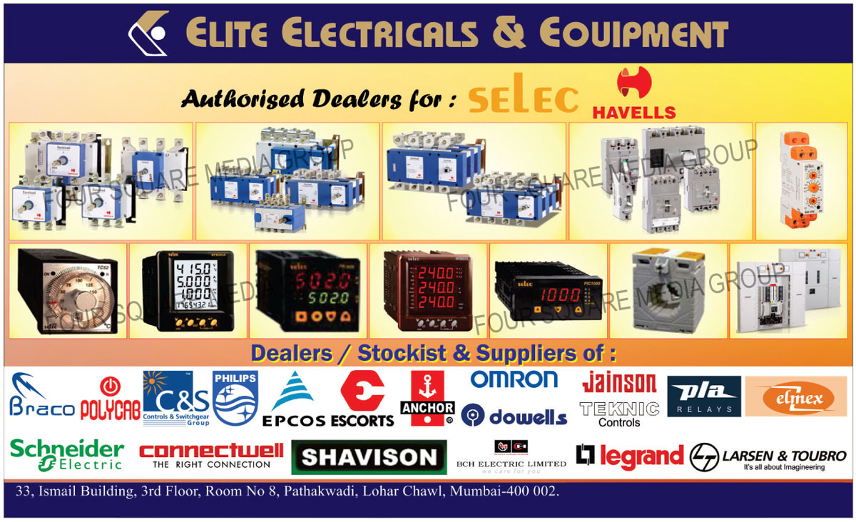 Multifunction Meters, Energy Meters, VAF Meters, Voltmeters, Ammeters, Frequency Meters, Power Factor Meters, Mini PLC, Earth Leakage Protection Relays, Phase Sequence Protection Relays, Voltage Protection Relays, Current Protection Relays, Temperature Controllers, Process Indicators, Din Rail Timers, Digital Timers, Plug Mounted Timer, Panel Mounted Timers, Dual Display Multifunction Timers, Sequential Timers, Digital Totalisers, SPCT Transformers, PID Temperature Controllers, Building Circuit Protections, Time Switch, Metalica Distribution Boards, ACCL, Utility Distribution Boards, Designer Distribution Boards, Special Application Distribution Boards, MCB, Isolators, Changeover Switches, Change over Switches, Residual Current Circuit Breakers, RCCB, RCBO, Industrial Switchgears