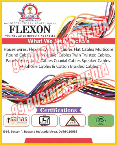 House Wires, flexible Wires, Cables, Flat Cables Multi core Round Cables,Twin Parallel Cable twin Twisted Cables, Panels Wire, Auto Cables Coaxial cables Speaker Cables,Telephone Cables, Cotton Braided Cables