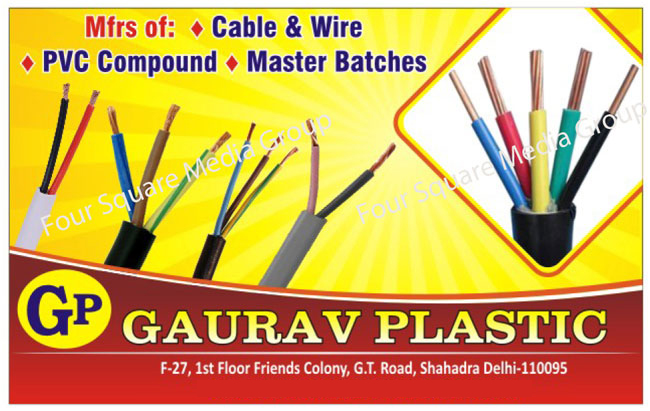 Cable, Wire, PVC Compound, Master Batch