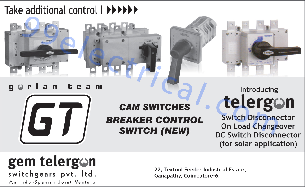 Cam Switches, Breaker Control Switches, DC Switch Disconnector, Load Changeover Switch Disconnector,Electrical Parts, Electrical Products, Switch Disconnector, Switches, Electrical Switches, Switchgear Products, DC Switch, Neutral Link, Grounding Box, Unload Changeover