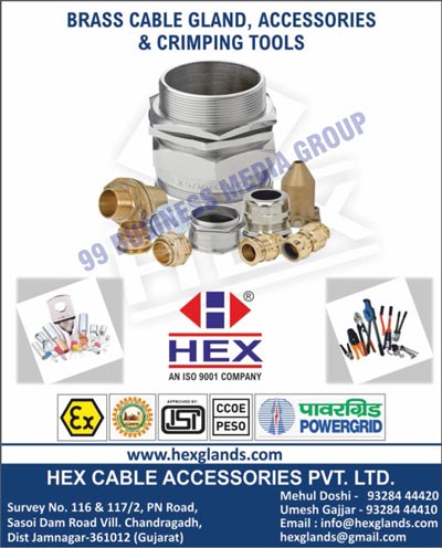 Cable Glands, Crimping Tools, Brass Cable Glands, Brass Cable Accessories