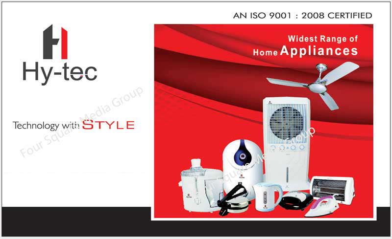 Home Appliances, Air Coolers, Ceiling Fans, Storage Water Geysers, Irons, Halogen Heaters, Atta Maker, Chapati Makers, Roti Maker, Flour Makers, Juicers, Kettles, Toasters