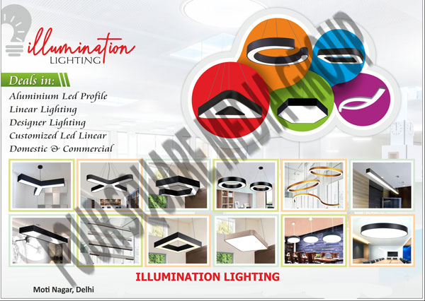 Aluminium Led Profiles, Linear Lights, Designer Lights, Customized Led Linear Lights, Domestic Lights, Commercial Lights
