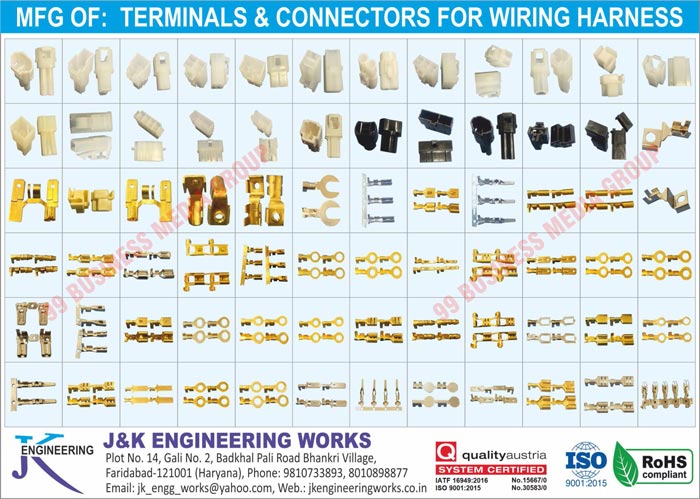 Wiring Harness Terminals, Wiring Harnesses Connectors, Terminals, Connectors, Automotive Terminals, Automotive Connectors, Electrical Terminals, Wiring Harnesses, Bulb Holders, Terminal Blocks, Cable Lugs