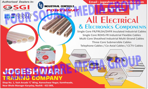 Electrical Components, Electronic Components, CCTV Cables, Co Axial Cables, Telephone Cables, Three Core Submersible Cables, Multi Core Sheathed Industrial Multi Strand Cables, Single Core ROHS FR Industrial Flexible Cables, Single Core FR Insulated Industrial Cables, Single Core FRLSH Insulated Industrial Cables, Single Core ZHFR Insulated Industrial Cables, ZHFR Insulated Industrial Cables, FRLSH Insulated Industrial Cables, ROHS FR Industrial Flexible Cables, FR Insulated Industrial Cables, Multi Strand Cables, Sheathed Industrial Cables