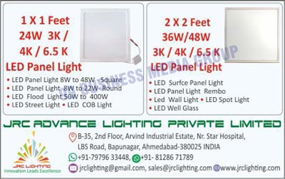 Led Lights, Led Panel Lights, Square Led Panel Lights, Round Led Panel Lights, Led Flood Lights, Led Street Lights, Led COB Lights, Led Surface Panels Lights, Led Panel Light Rembo, Led Wall Lights, Led Spot Lights, Led Well Glasses