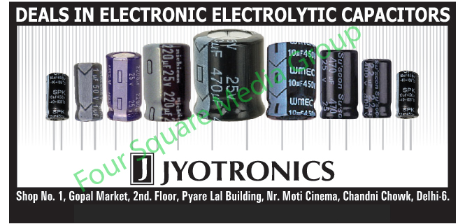 Capacitors, Electronic Capacitors