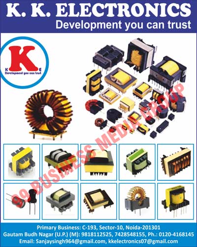 Core Transformers, Coil Inductors, Power Transformers, USB Cables, Power Transformer Repairing Services, Power Transformer Installation Services