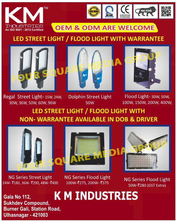 Led Lights, Led Street Lights, Slim Led Street Lights, Led Flood Lights, Led High Bay Lights, Led Profiles, Drivers, Dob Lights