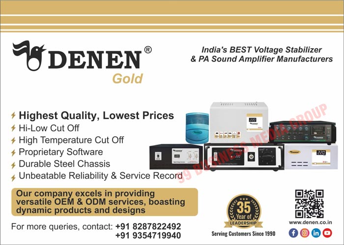 Voltage Stabilizers, PA Sound Amplifiers, Sound Amplifiers