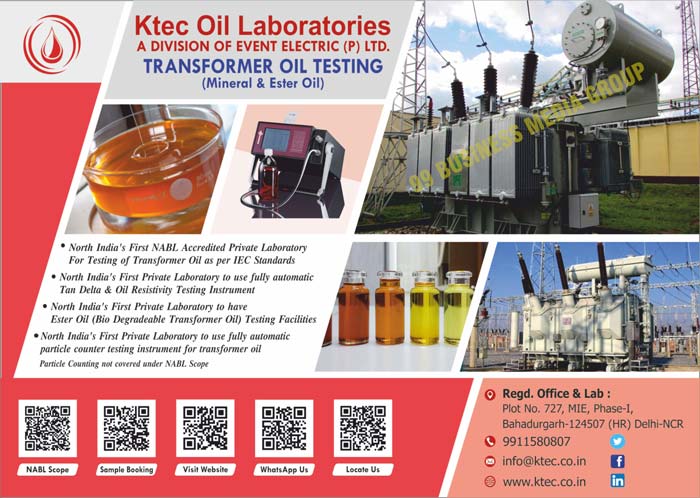 Mineral Transformer Oil Testings, Ester Oil Transformer Oil Testings