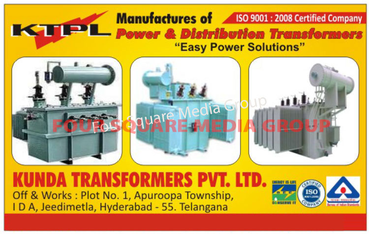 Power Transformers, Distribution Transformers