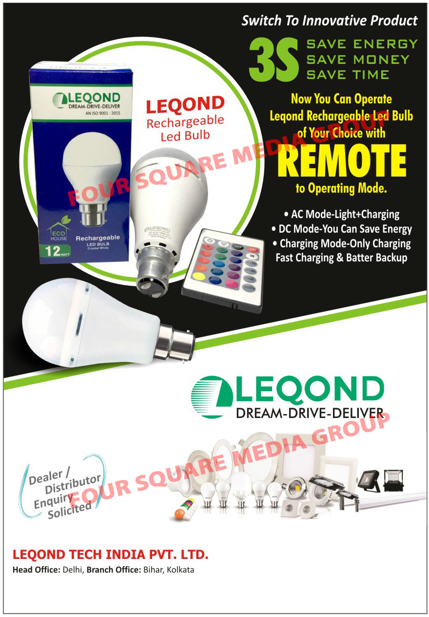 Rechargeable Led Bulbs