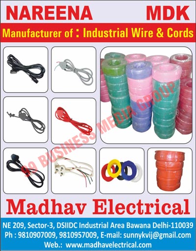 Industrial Wires, Industrial Cords