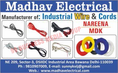 Industrial Wires, Industrial Cords, Electrical Wires, Electrical Cords