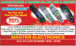 MEPL Kits, Remotes, TV Remote, DVD Remote, Set Top Box Remotes, Remote Control