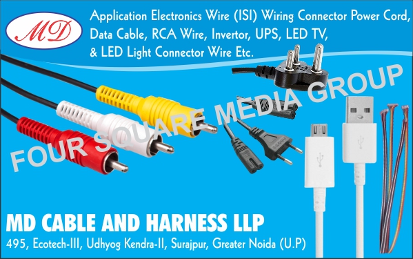 Led Light Connector Wires, Electronic Wires, Wiring Connector Power Cords, Data Cables, RCA Wires, Inverter Wires, UPS Wires, Led TV Wires