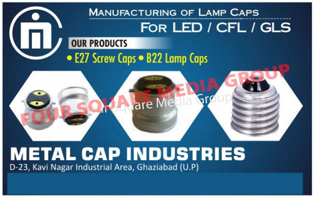 Led Lamp Caps, CFL Lamp Caps, GLS Lamp Caps, B22 Lamp Caps, E27 Screw Caps, Lamp Caps