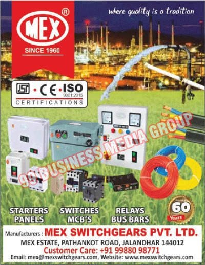 Electrical Goods Like, Electric Motor Starters, Switchgears, Switch Gears, Control Panels, Kit Kat Fuse Units, MCB Distribution Boards, Isolators, Wires, Cables, Agricultural Machineries, Domestic Machines, Industrial Machines, Starters Panels, MCB Switches, Relays Bus Bars