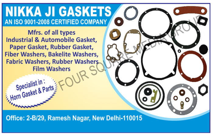 Paper Gasket Material Manufacturer Supplier from Delhi India