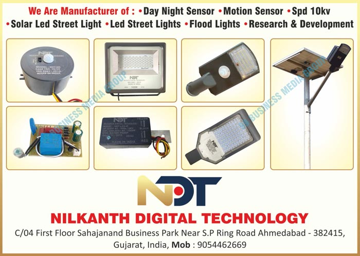 Day Night Sensors, Motion Sensors, Solar Led Street Lights, Led Street Lights, Flood Lights