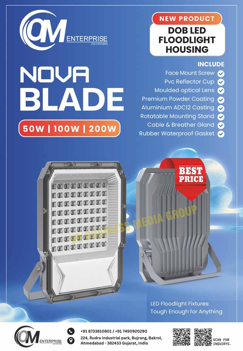 Led Flood Light Housings, Led Flood Light Fixtures, DOB Led Flood Light Housings, Led Fixtures